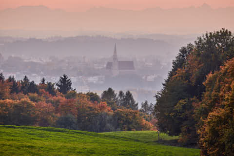 Gemeinde Reischach Landkreis Altötting Friesing Aussicht (Dirschl Johann) Deutschland AÖ